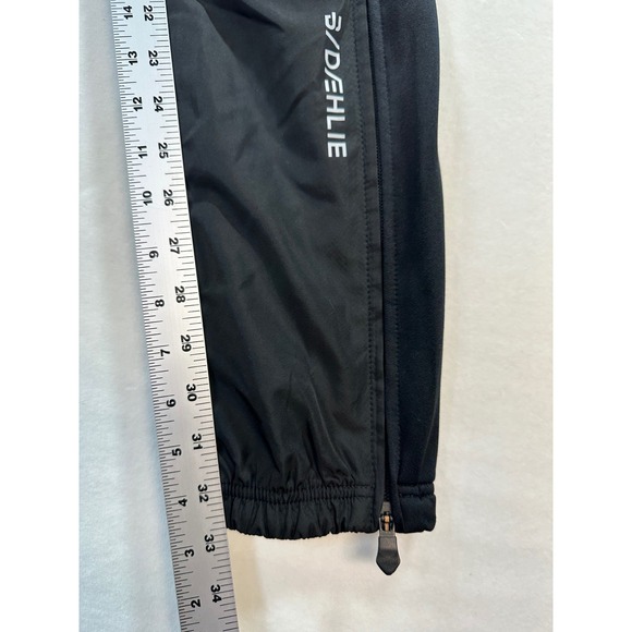 Bjorn Daehlie Cross Country Ski Pants Womens Sz M Tall Ankle Zip European Black - Picture 11 of 13